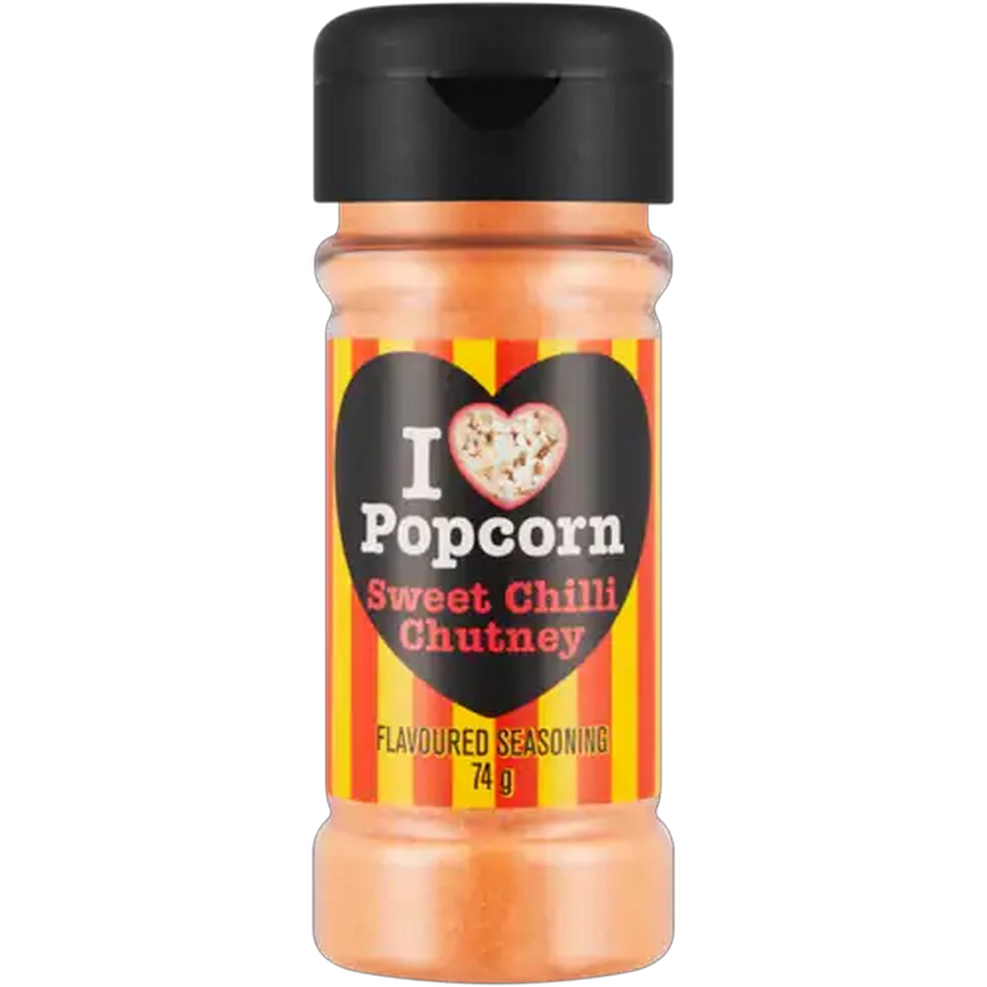 Image of I Love Sweet Chilli Chutney Flavoured Popcorn Seasoning 74g