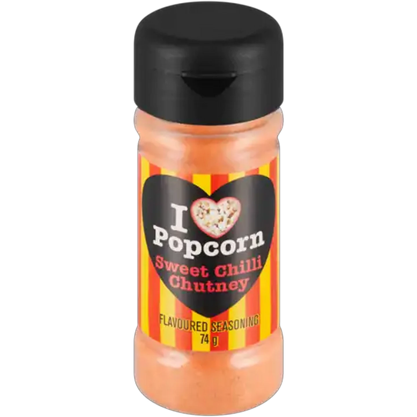 Image of I Love Sweet Chilli Chutney Flavoured Popcorn Seasoning 74g