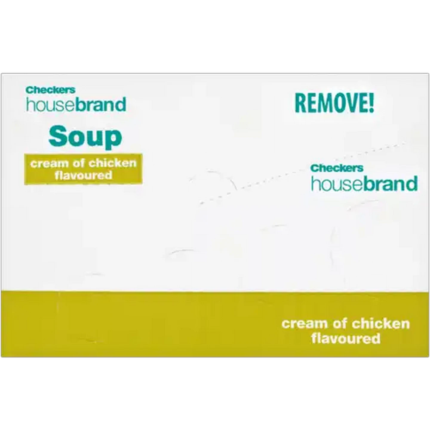 Image of Checkers Housebrand Cream of Chicken Flavoured Soup 20 x 50g