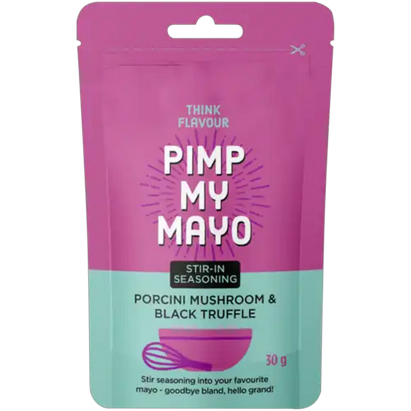Image of Pimp My Mayo Porcini Mushroom & Black Truffle Seasoning 30g