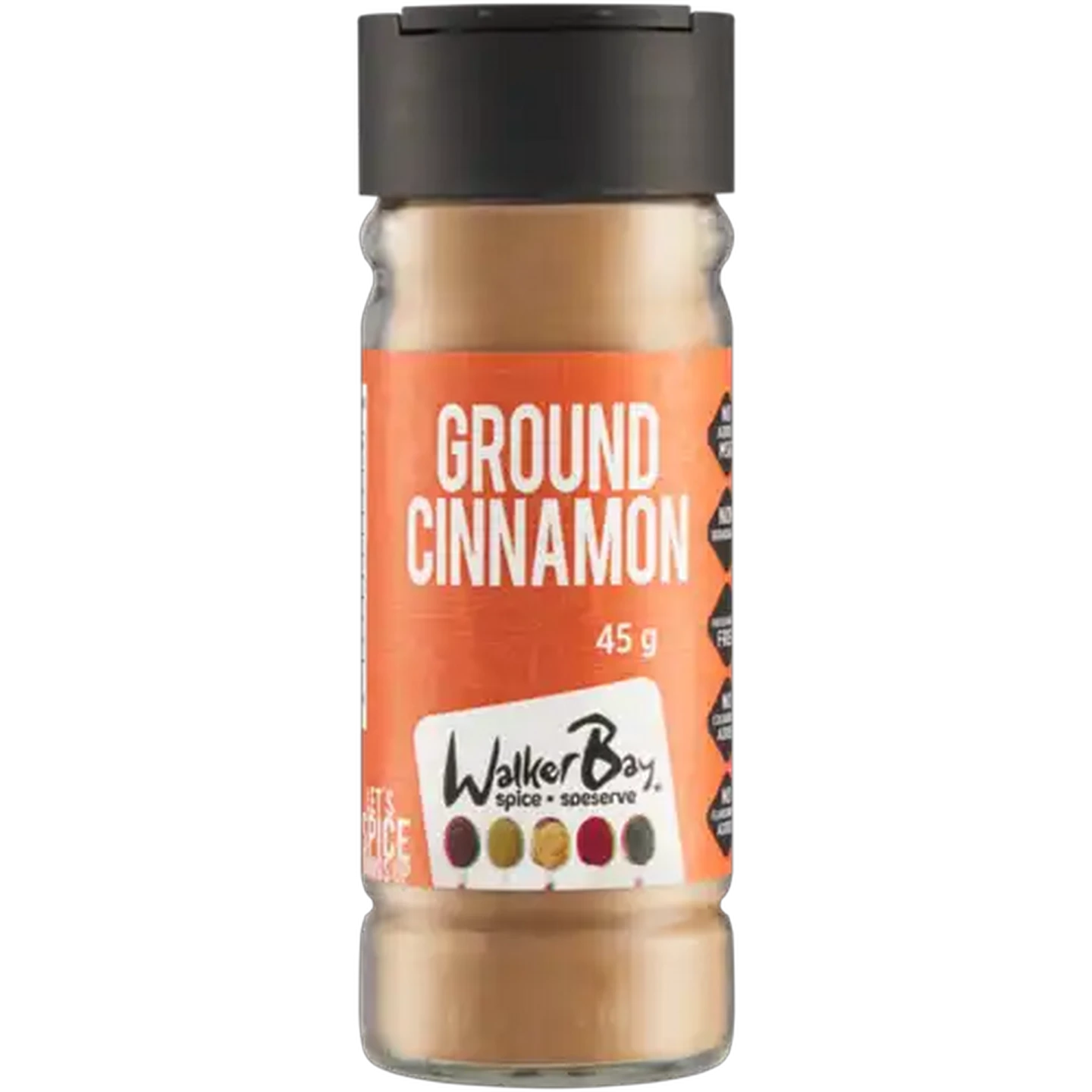 Image of Walker Bay Spice Ground Cinnamon 45g