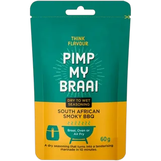 Pimp My Braai South Africa Smokey BBQ Seasoning 60g
