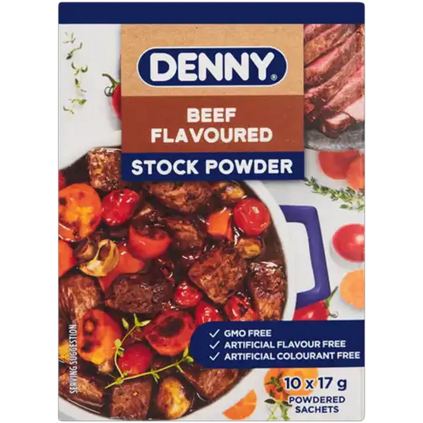 Image of DENNY Beef Flavoured Stock Powder 10 x 17g