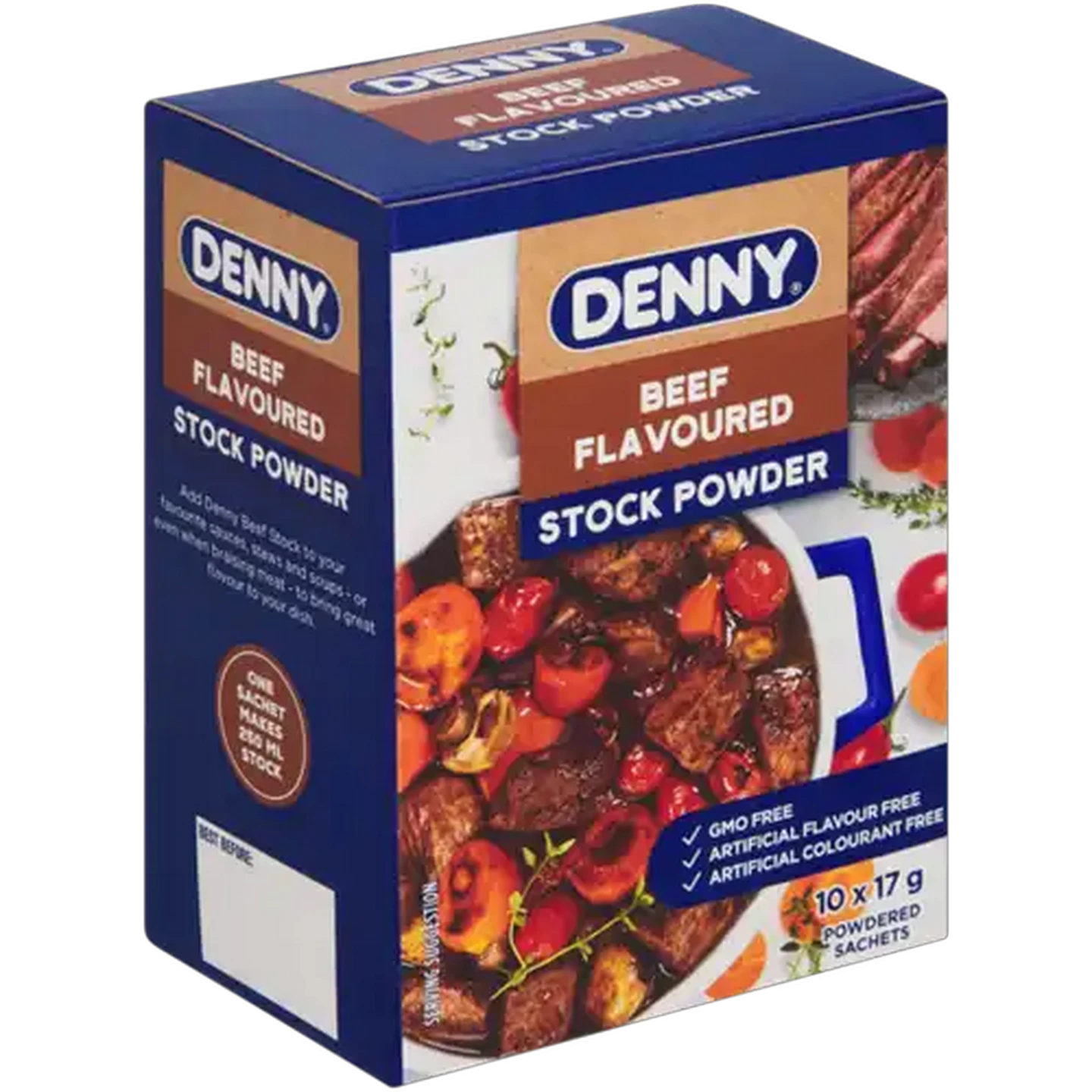 Image of DENNY Beef Flavoured Stock Powder 10 x 17g
