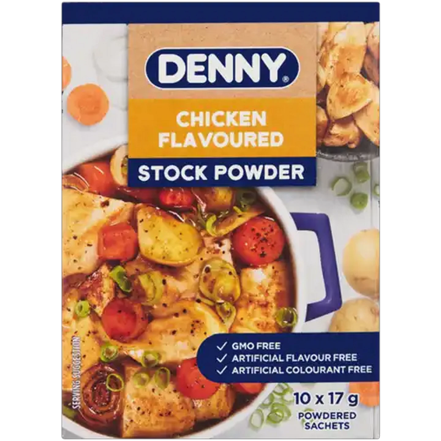 Image of DENNY Chicken Flavoured Stock Powder 10 x 17g