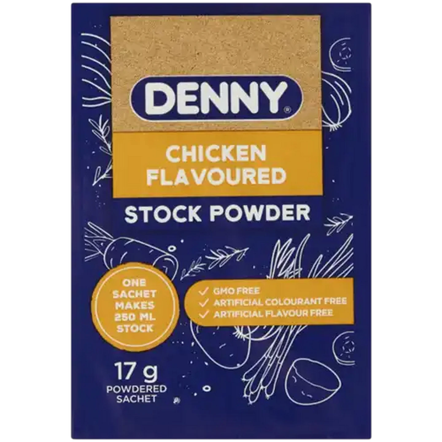 Image of DENNY Chicken Flavoured Stock Powder 10 x 17g