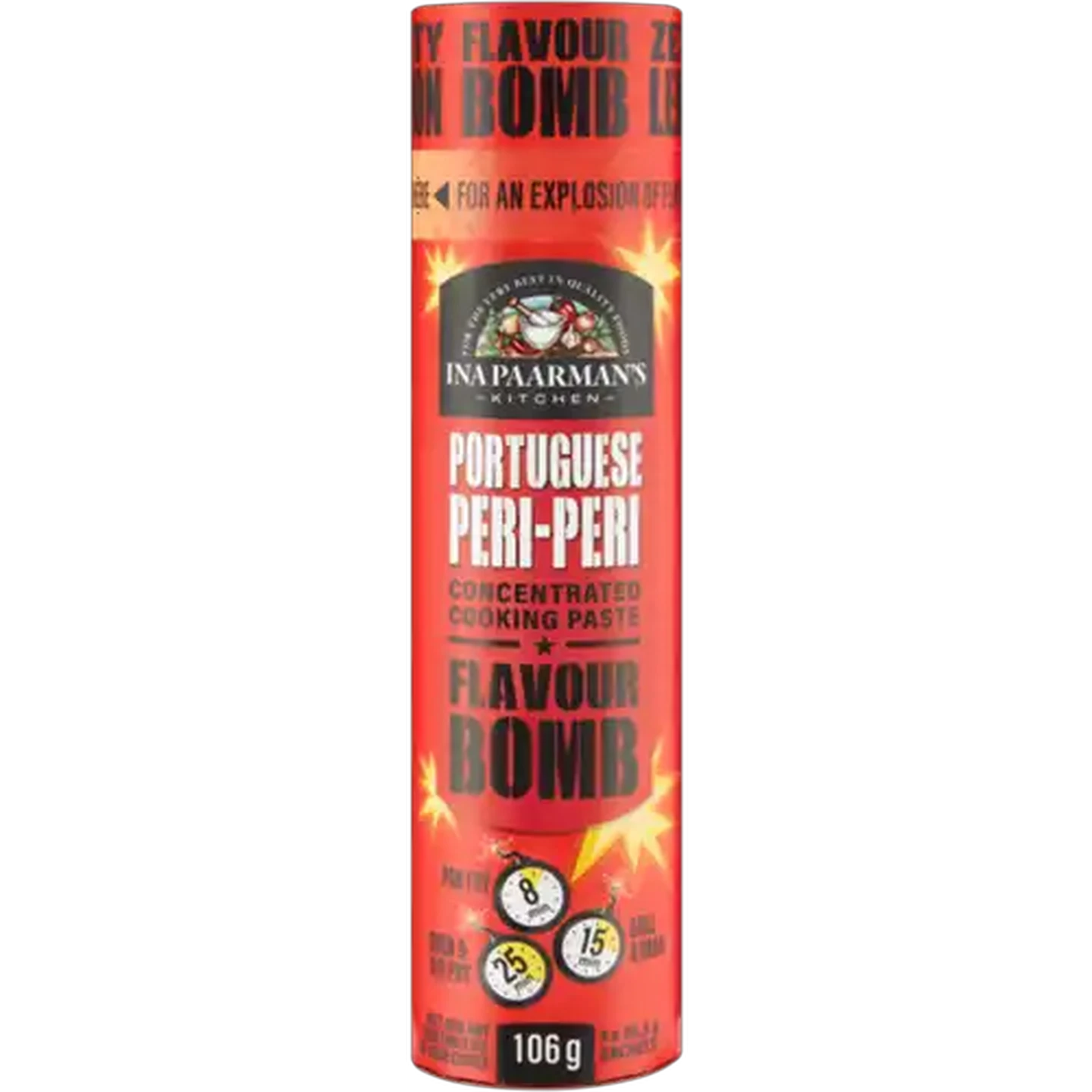 Image of Ina Paarman's Kitchen Portuguese Peri-Peri Flavour Bomb Concentrated Cooking Paste 106g
