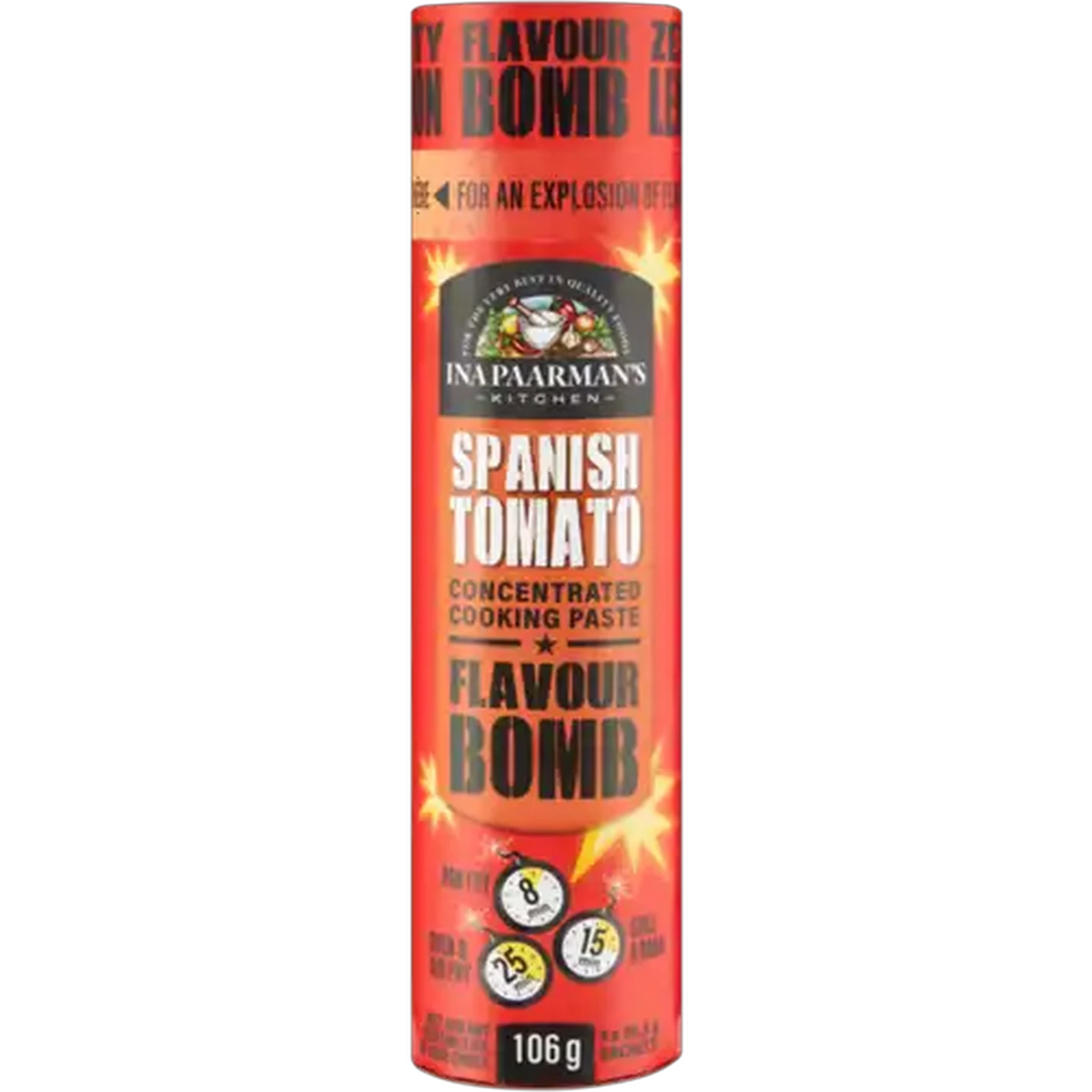 Image of Ina Paarman's Kitchen Spanish Tomato Flavour Bomb Concentrated Cooking Paste 106g