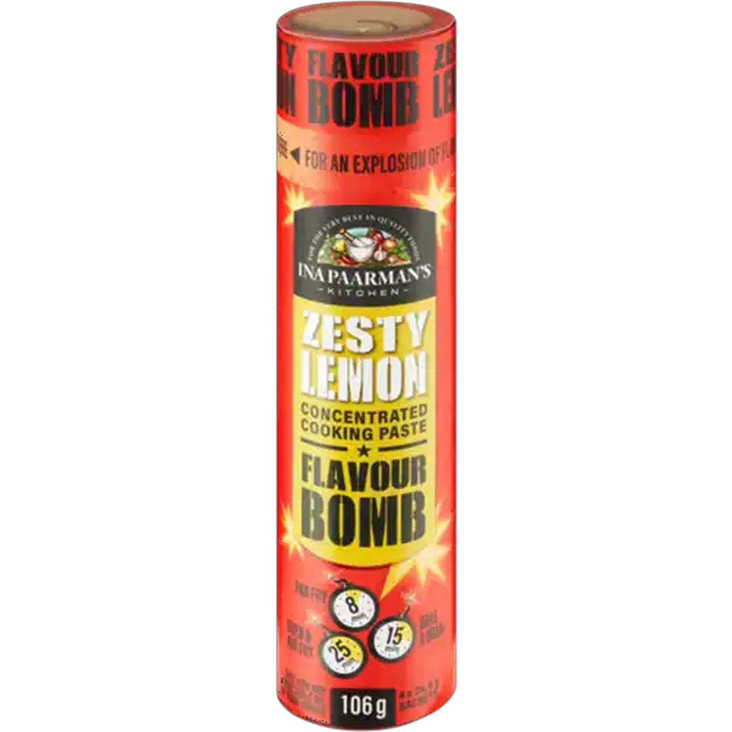 Image of Ina Paarman's Kitchen Zesty Lemon Flavour Bomb Concentrated Cooking Paste 106g
