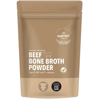 The Harvest Table Instantly Dissolving Beef Bone Broth Powder 150g