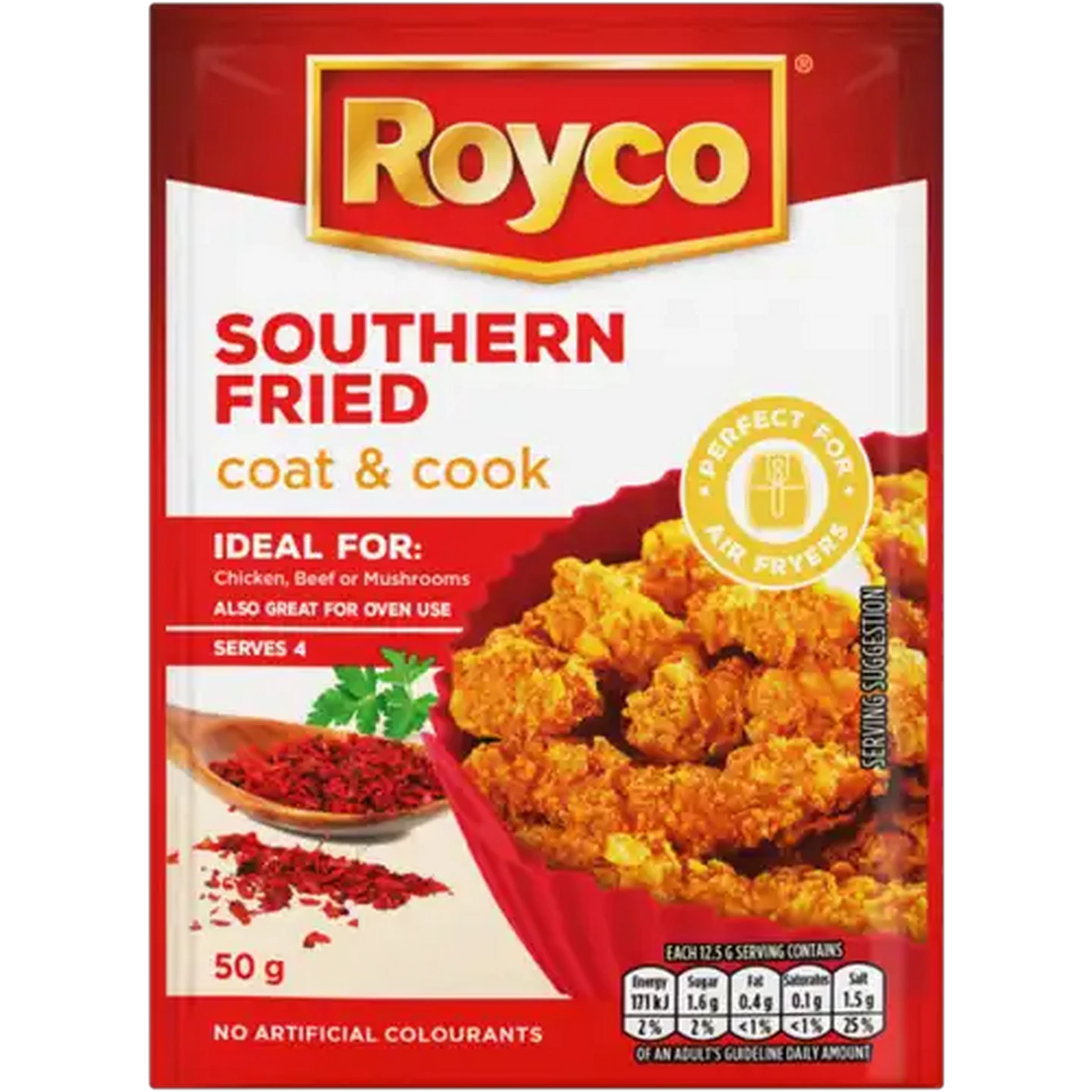 Image of Royco Southern Fried Coat & Cook 50g