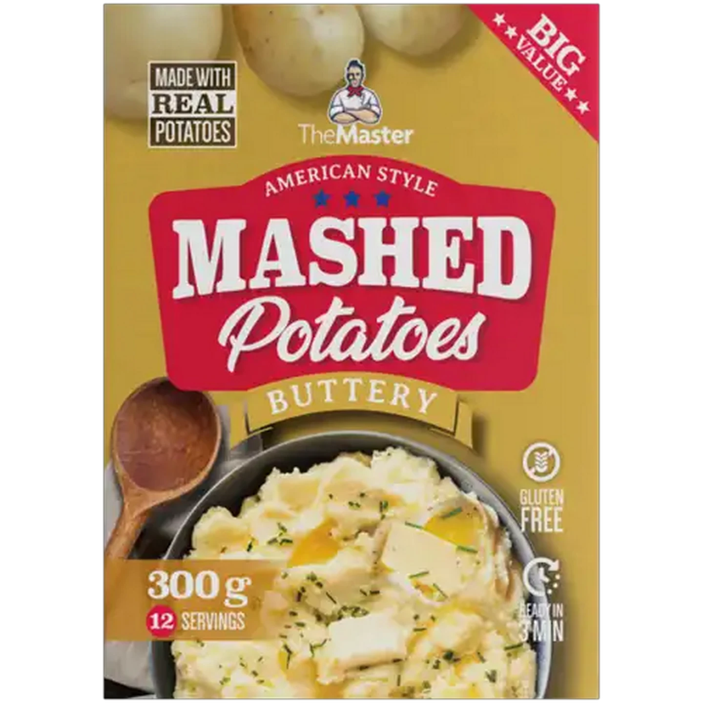 Image of The Master Buttery Mashed Potatoes 300g