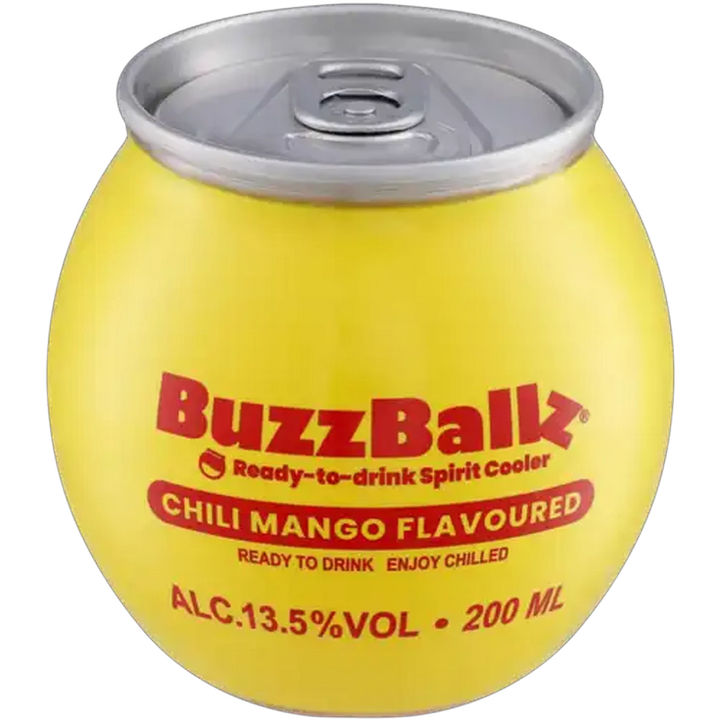 Image of BuzzBallz Gluten Free Chili Mango Flavoured Spirit Cooler Can 200ml