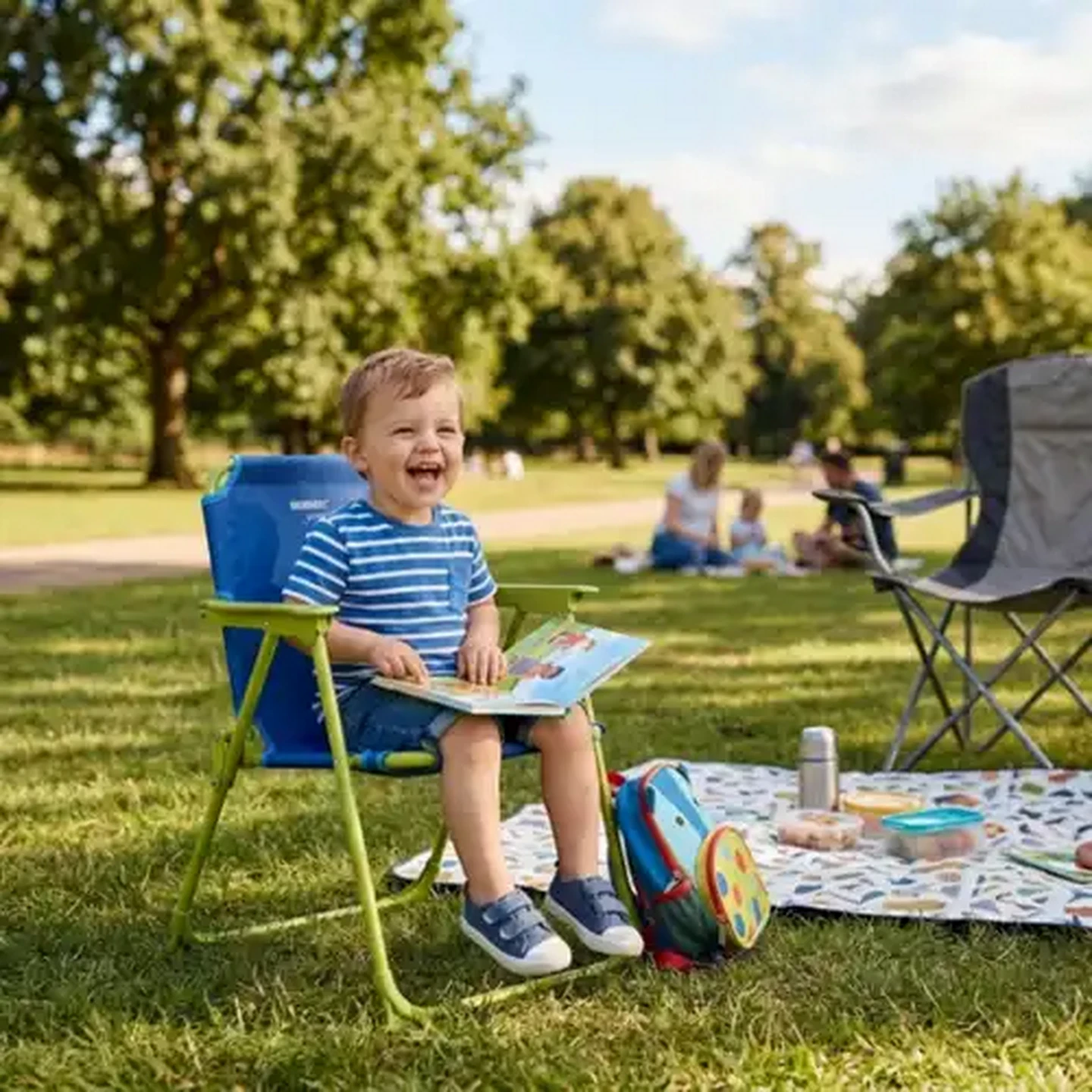Image of Cleo Kiddies Folding Chair (Colour May Vary)