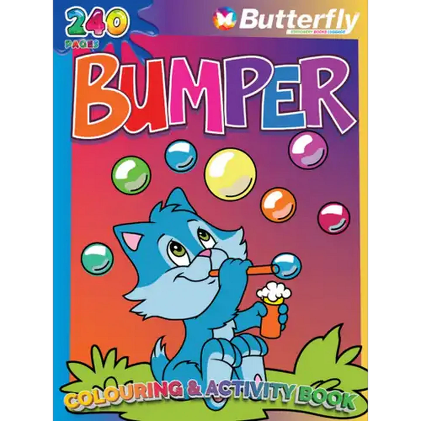 Image of Butterfly Empire Giant Colouring Book 240 Pages