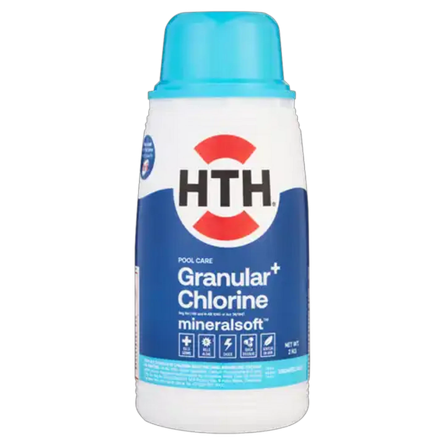 Image of HTH Mineralsoft Granular+ Chlorine 2kg