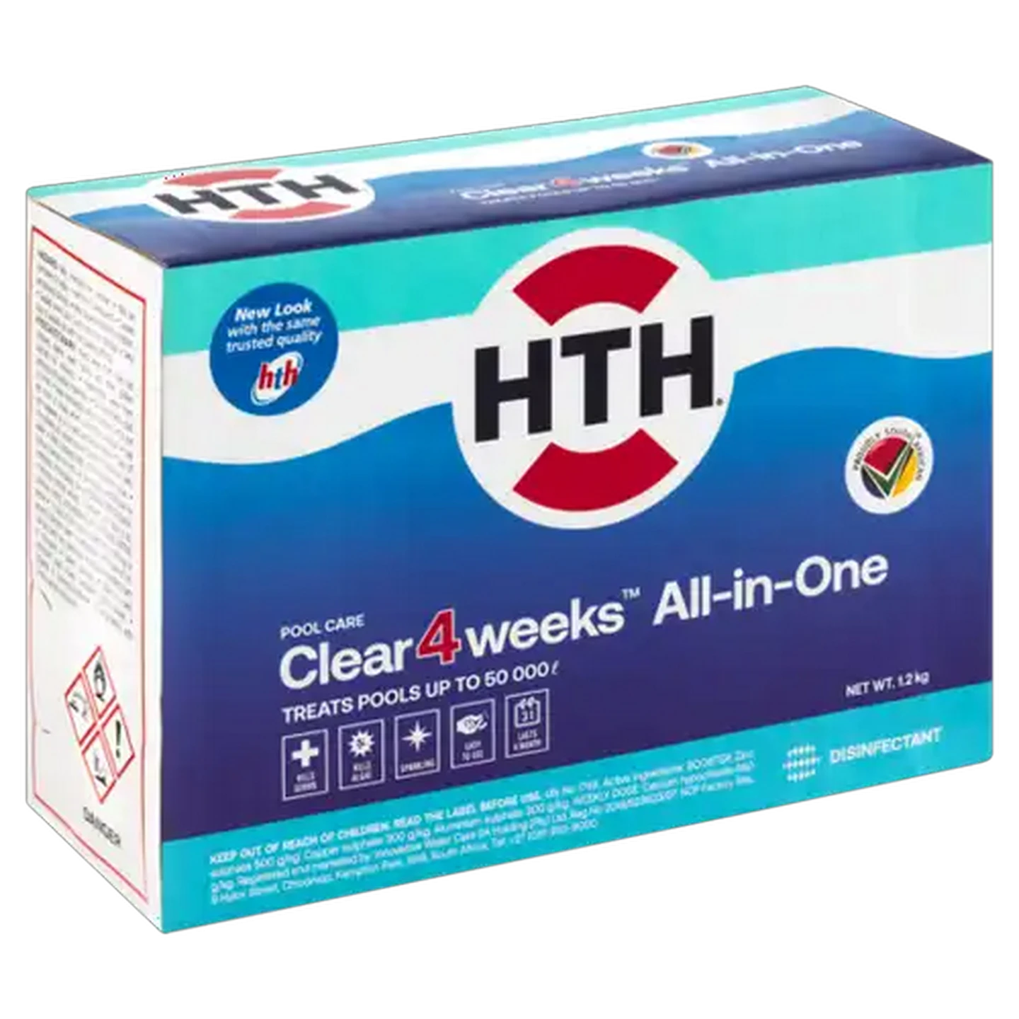 Image of HTH Clear-4-Weeks All-in-One Pool Cleaner 1.2kg