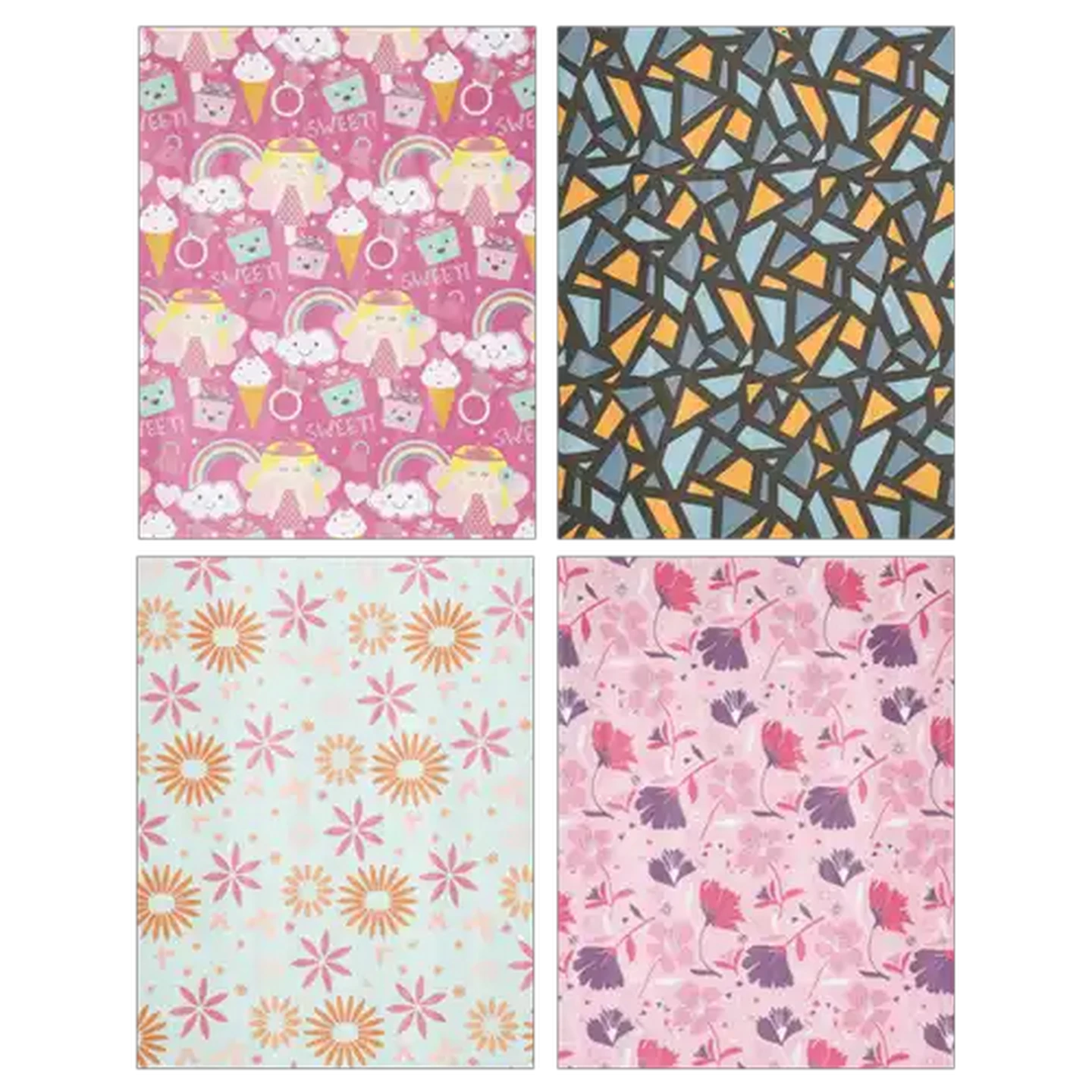 Image of Creative Stationery Designer Gift Wrap 1m x 50cm (Design May Vary)