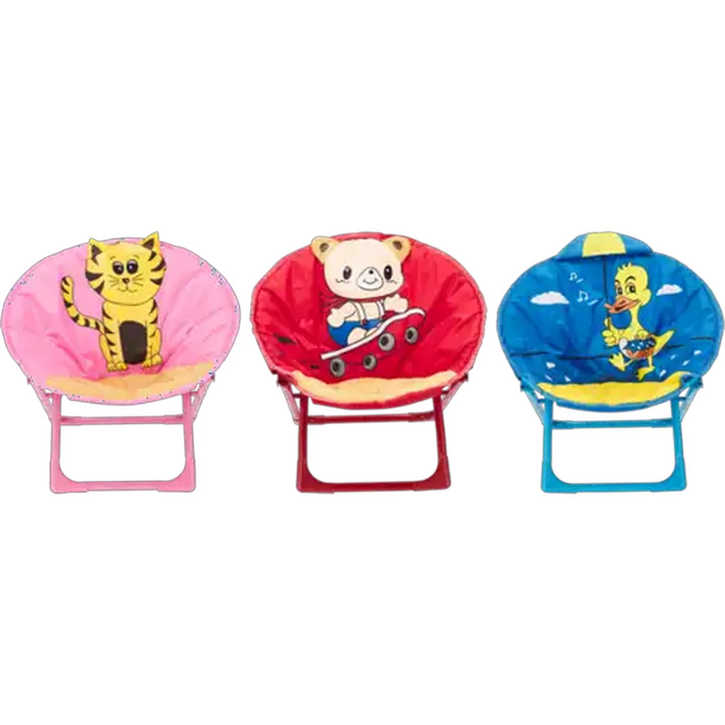 Image of Bush Baby Kids Moon Chair with Funky Character (Design May Vary)