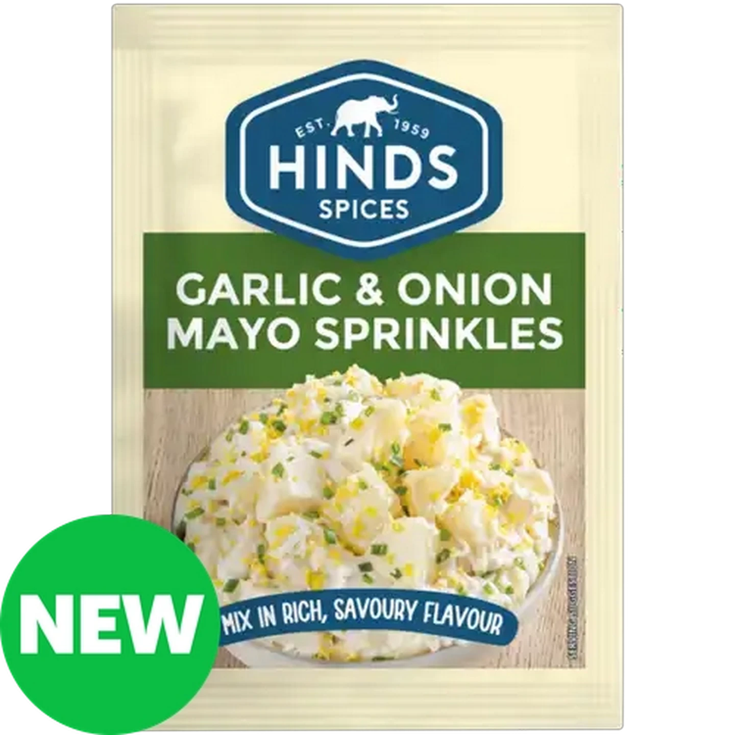 Image of Hinds Spices Garlic & Onion Mayo Sprinkles 10g