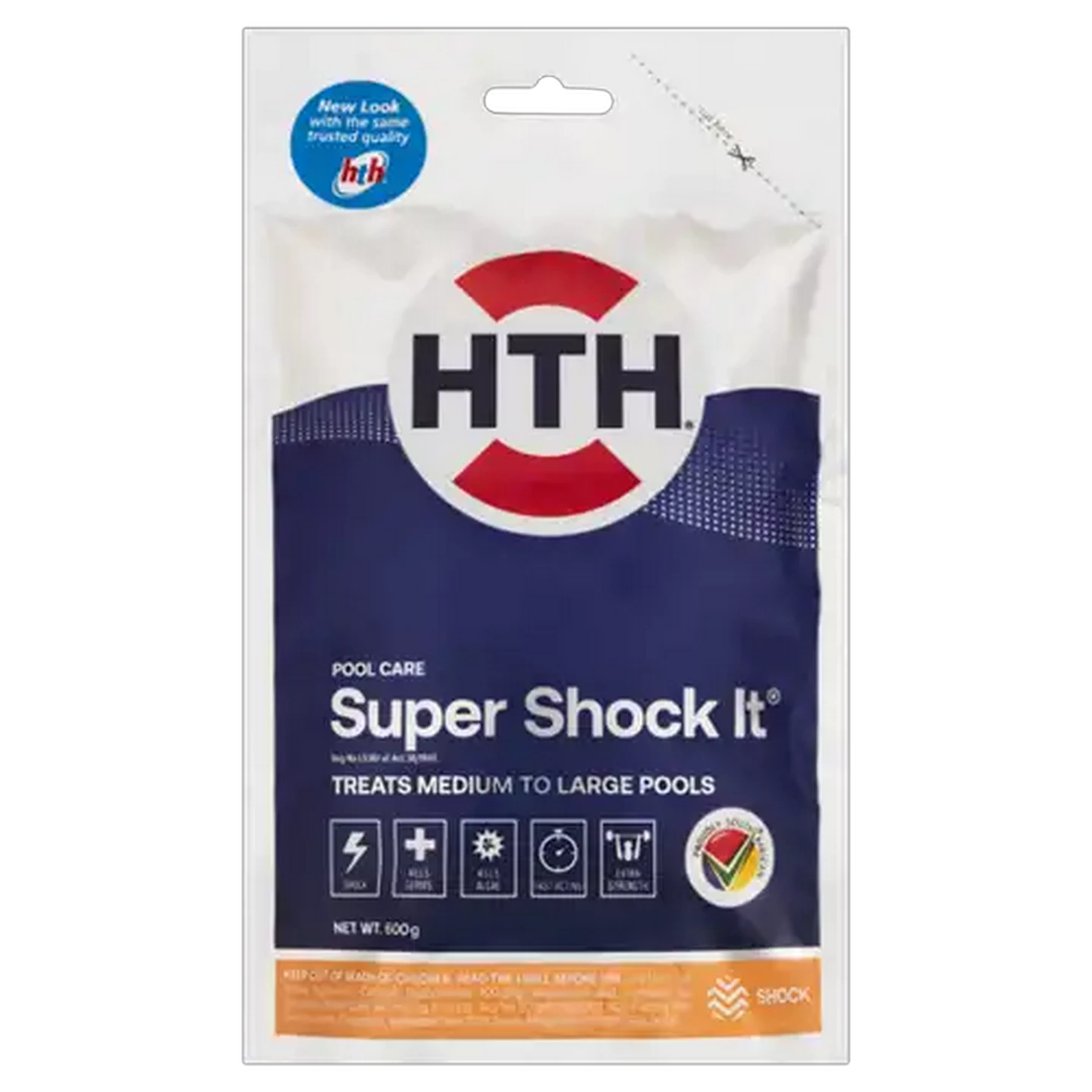 Image of HTH Super Shock It Pool Treatment 600g