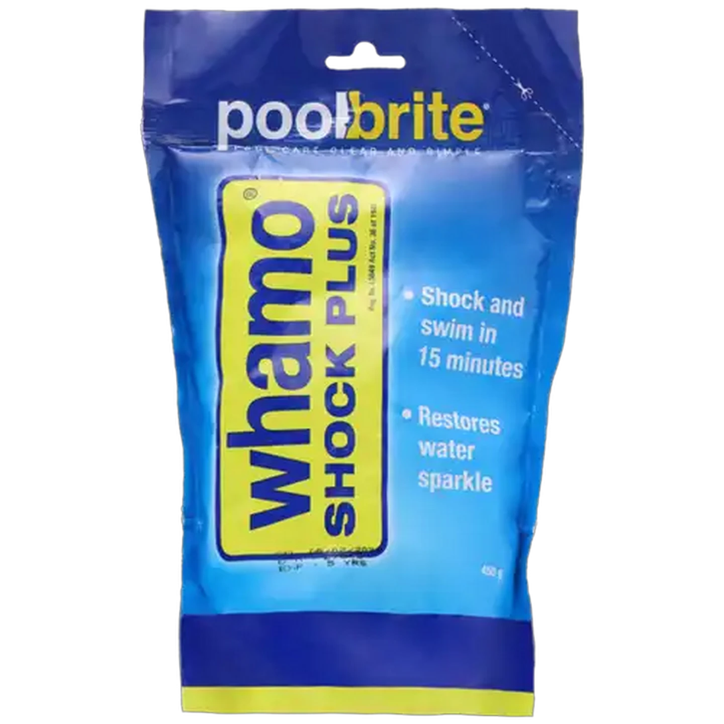 Image of PoolBrite Whamo Shock Plus 450g