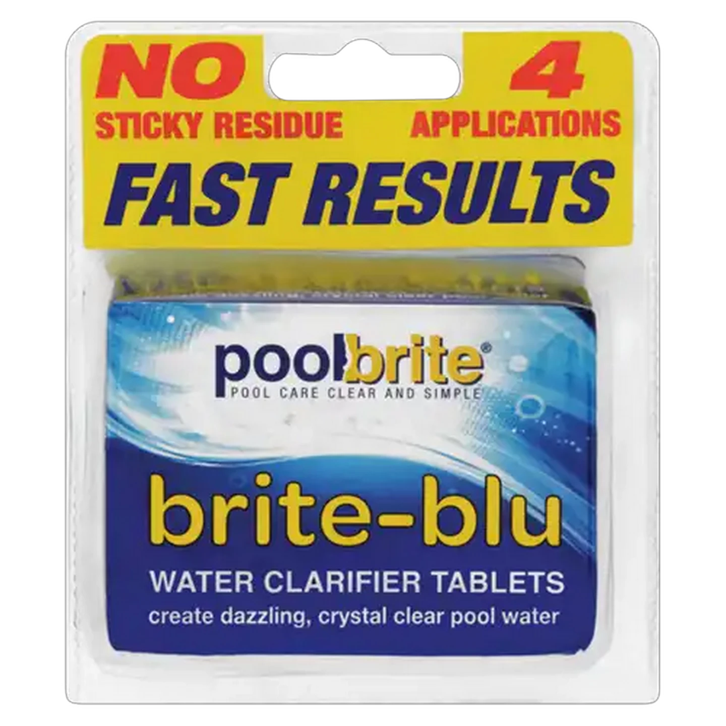 Image of PoolBrite Brite-Blu Water Clarifier Tablets