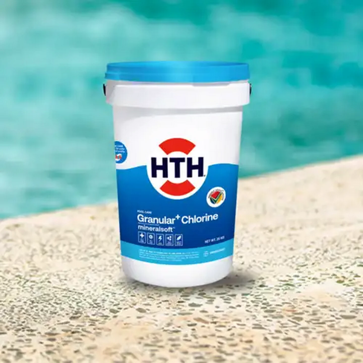 Image of HTH Mineralsoft Granular+ Chlorine 25kg
