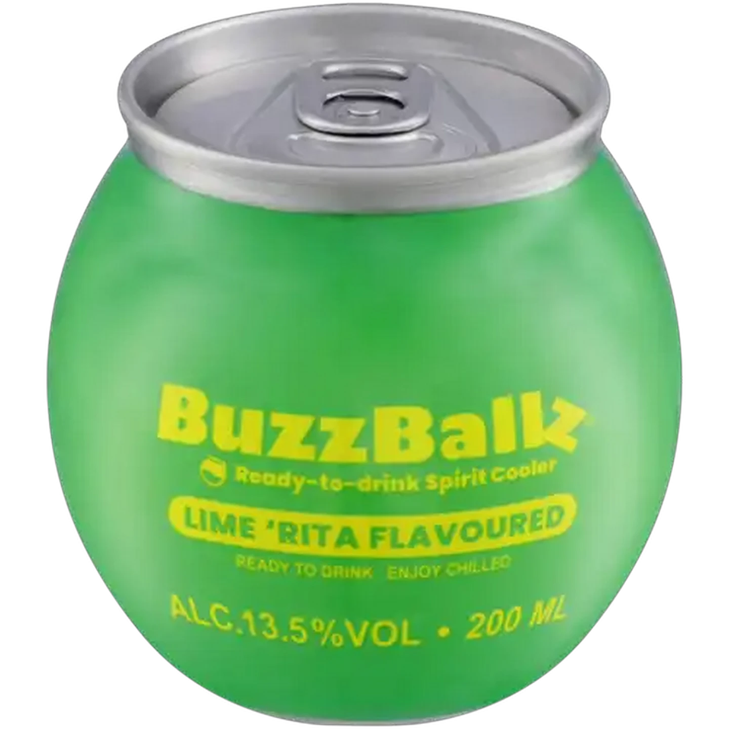 Image of BuzzBallz Gluten Free Lime 'Rita Flavoured Spirit Cooler Can 200ml