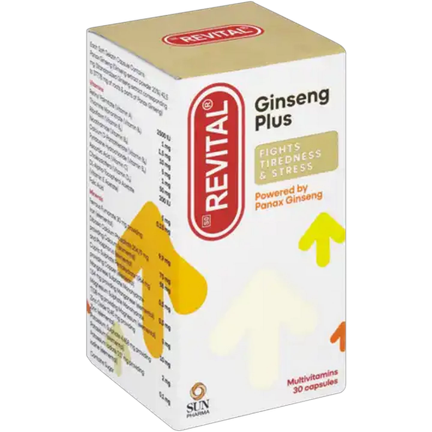 Image of REVITAL Ginseng Plus Multivitamin Capsules 30-Pack