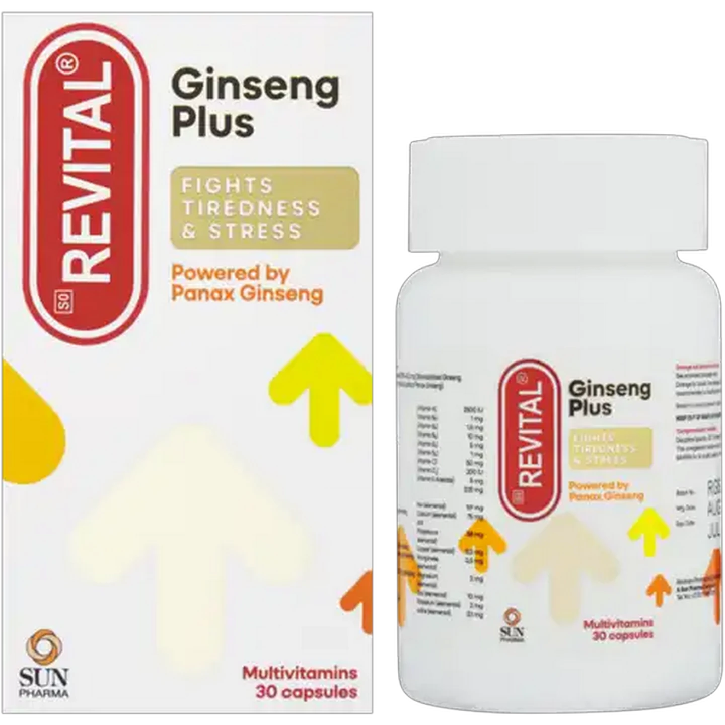 Image of REVITAL Ginseng Plus Multivitamin Capsules 30-Pack