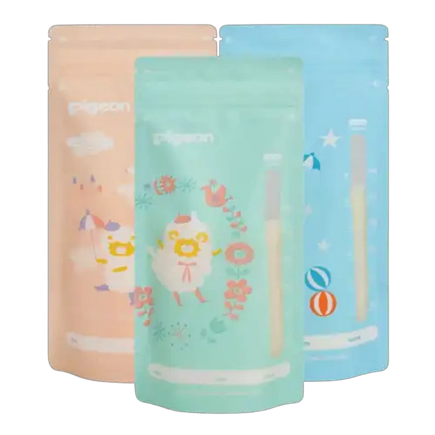 Image of Pigeon Breast Milk Storage Bags 25-Pack