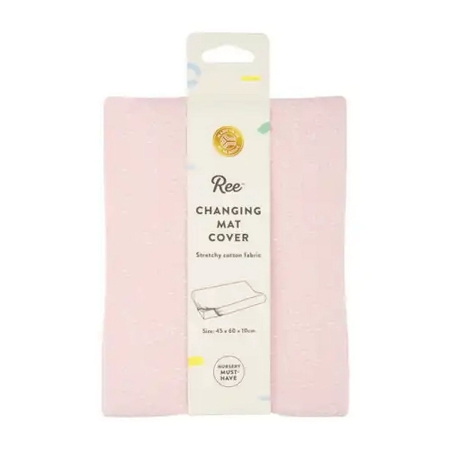 Image of Ree Pink Changing Mat Cover