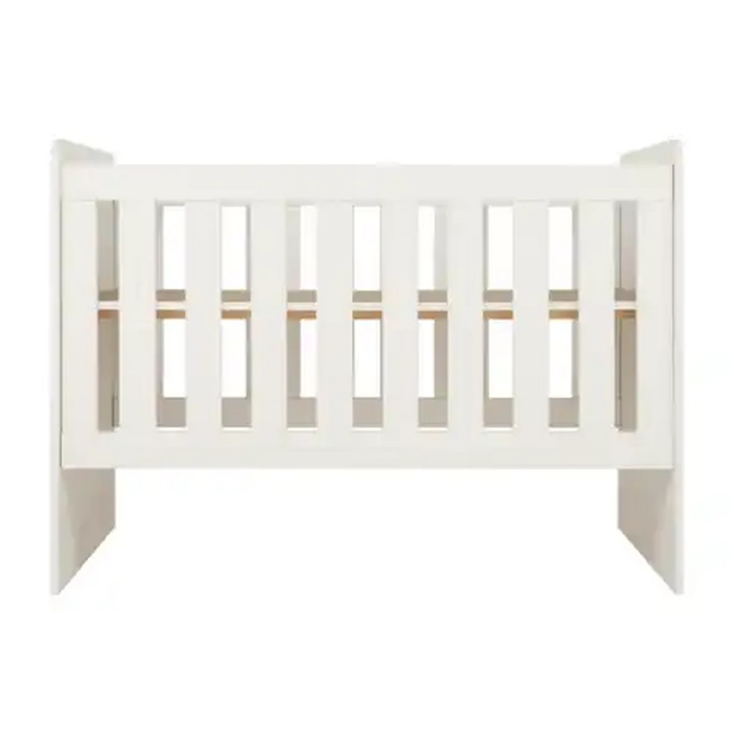 Image of Little Me White Basic Wooden Cot