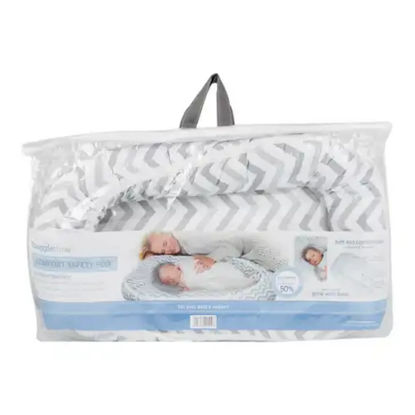 Image of Snuggletime Grey & White Comfort Safety Pod