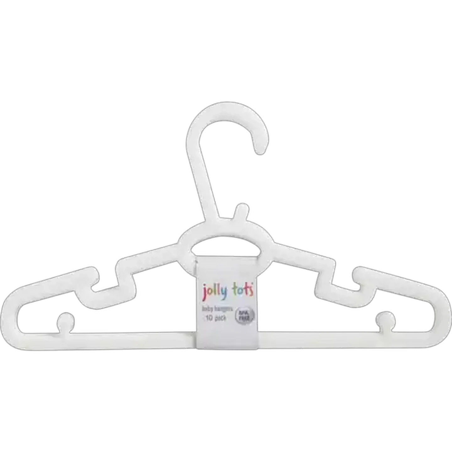 Image of Jolly Tots Baby Hangers 10-Pack (Colour May Vary)​​