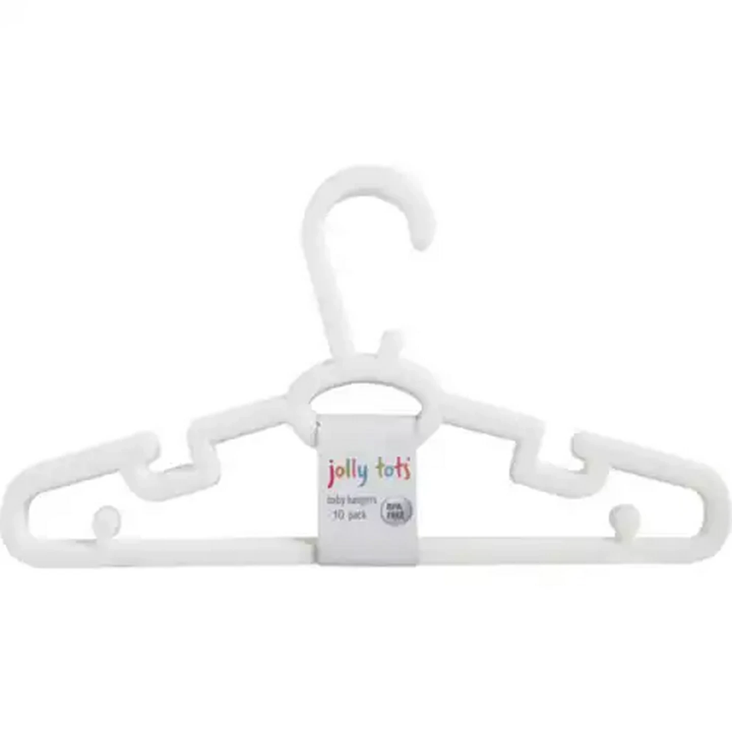 Image of Jolly Tots Baby Hangers 10-Pack (Colour May Vary)​​