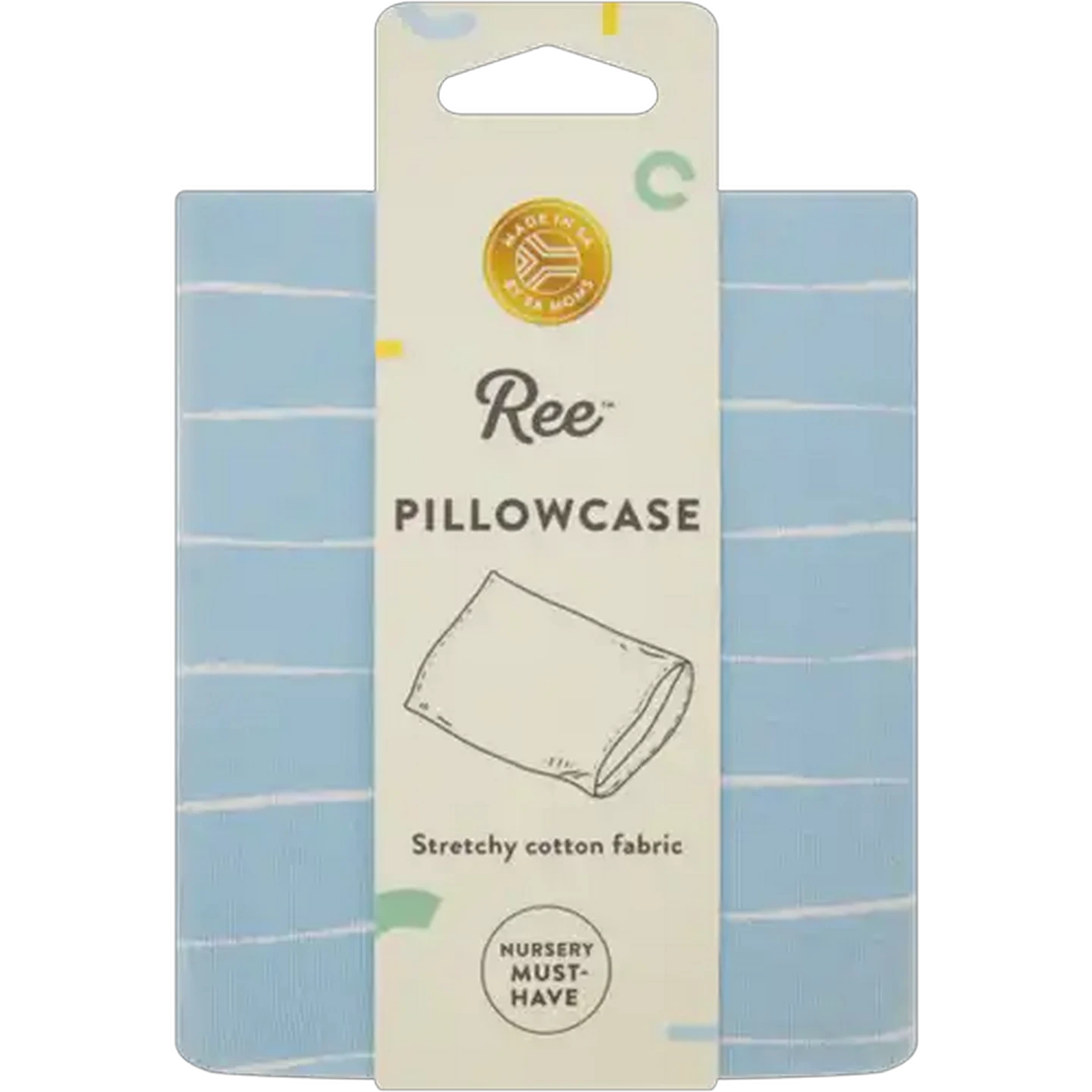 Image of Ree Blue Pillowcase