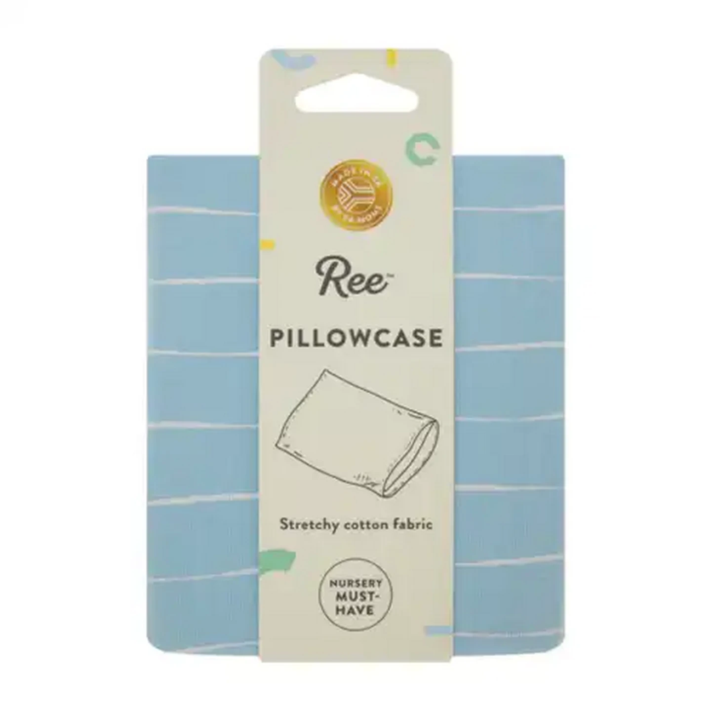 Image of Ree Blue Pillowcase