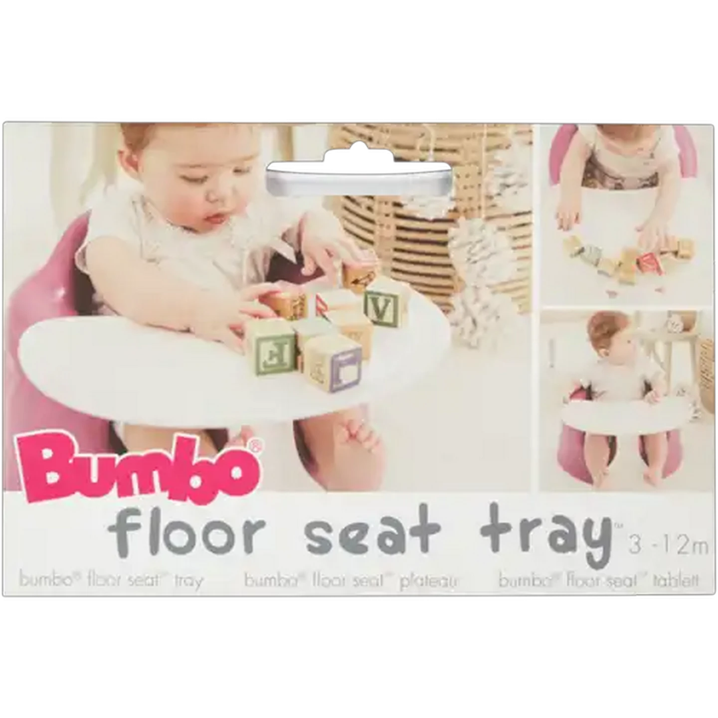 Image of Bumbo White Floor Seat Tray