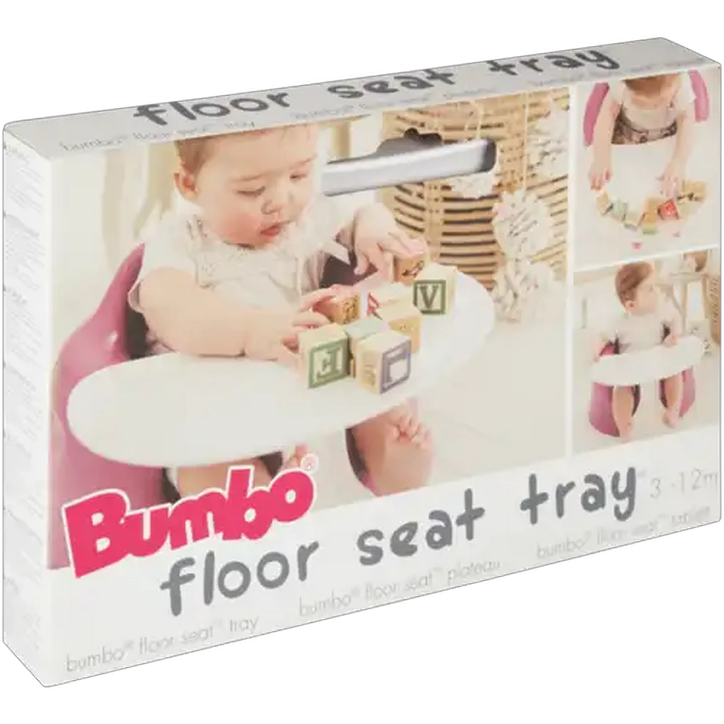 Image of Bumbo White Floor Seat Tray