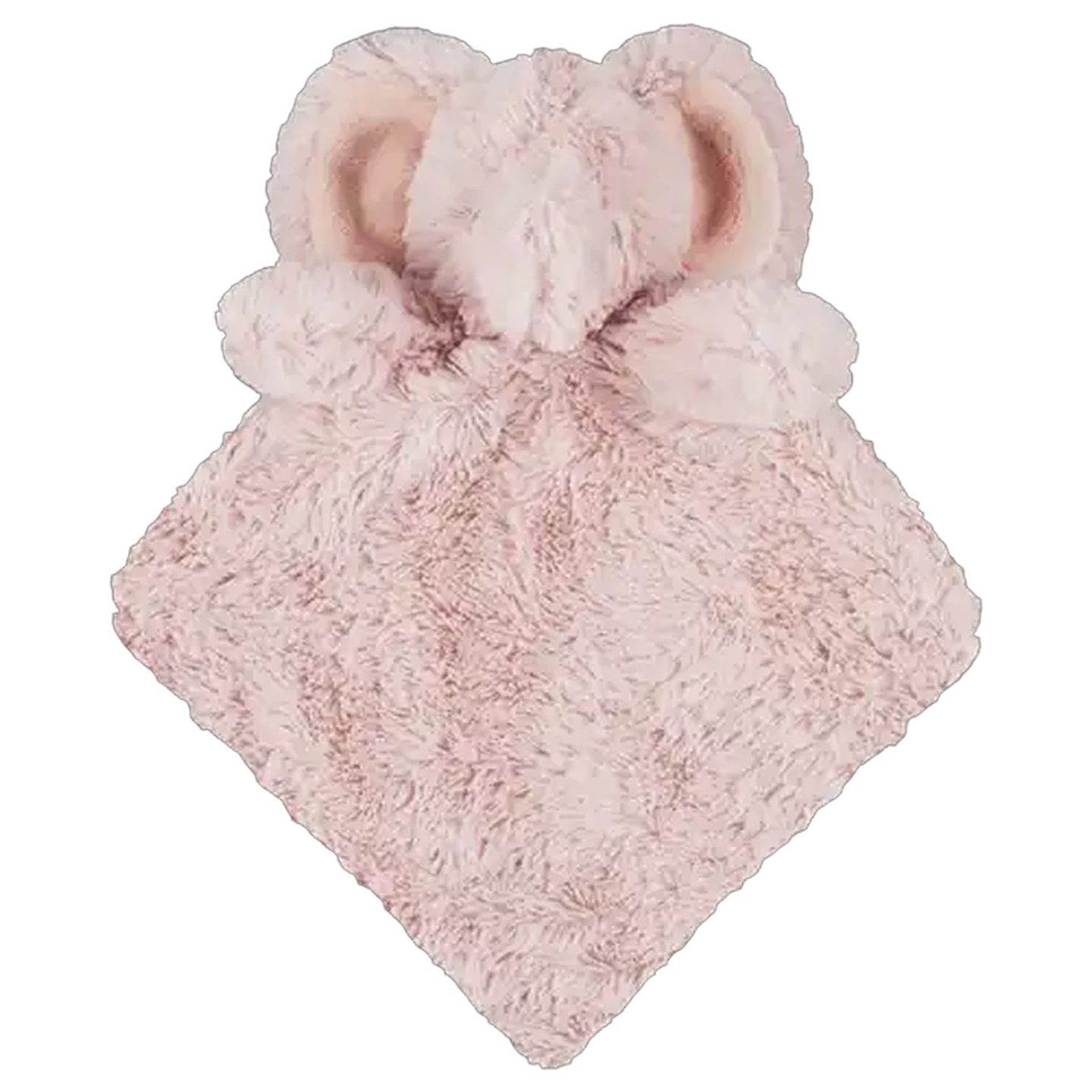 Image of Jolly Tots Basics Pink Elephant Comfort Teddy Blanket