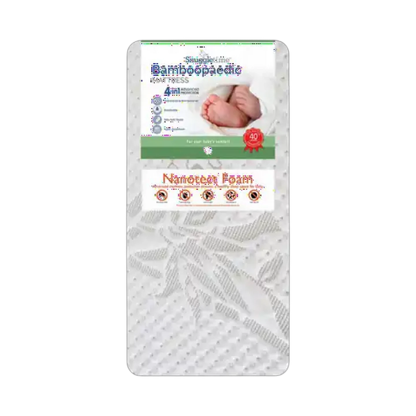 Image of Snuggletime Bamboopaedic Mattress Large Cot