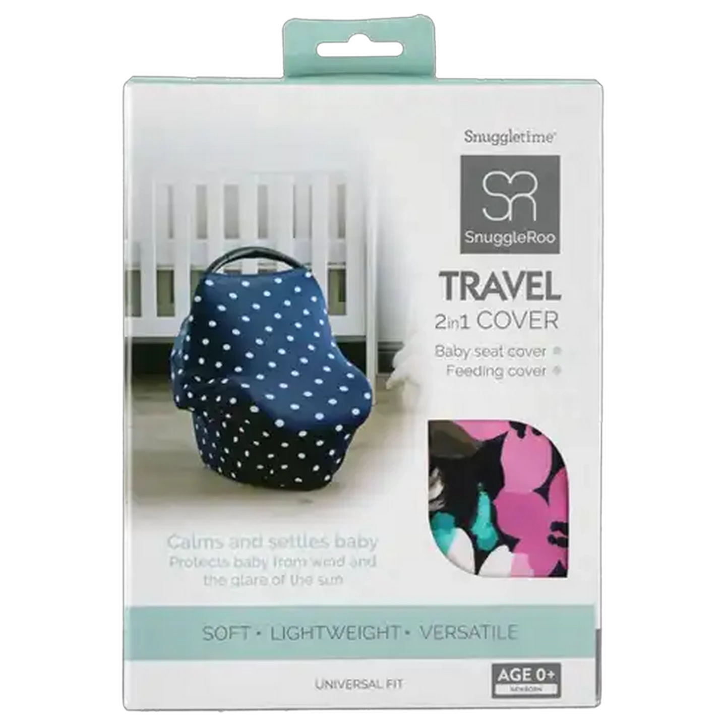 Image of Snuggletime SnuggleRoo Travel Cover Car Seat 2-in-1