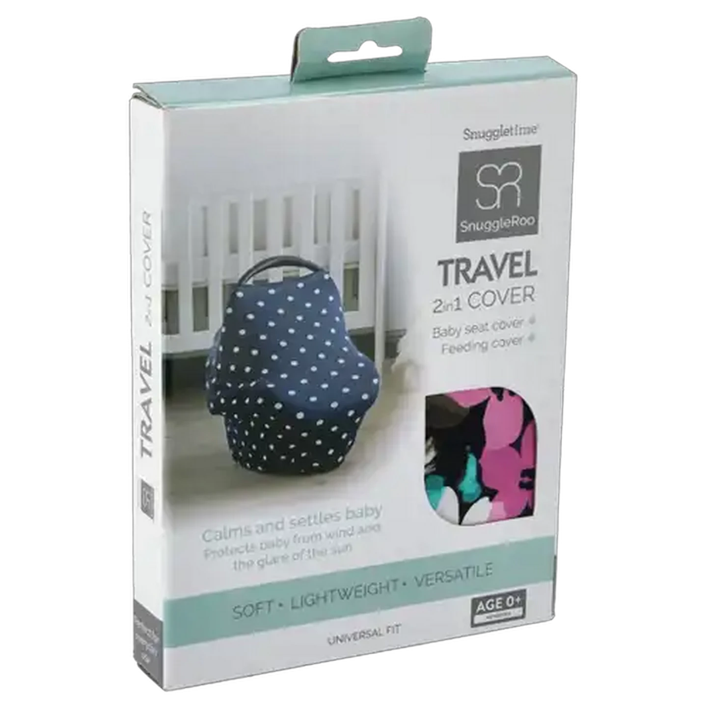 Image of Snuggletime SnuggleRoo Travel Cover Car Seat 2-in-1