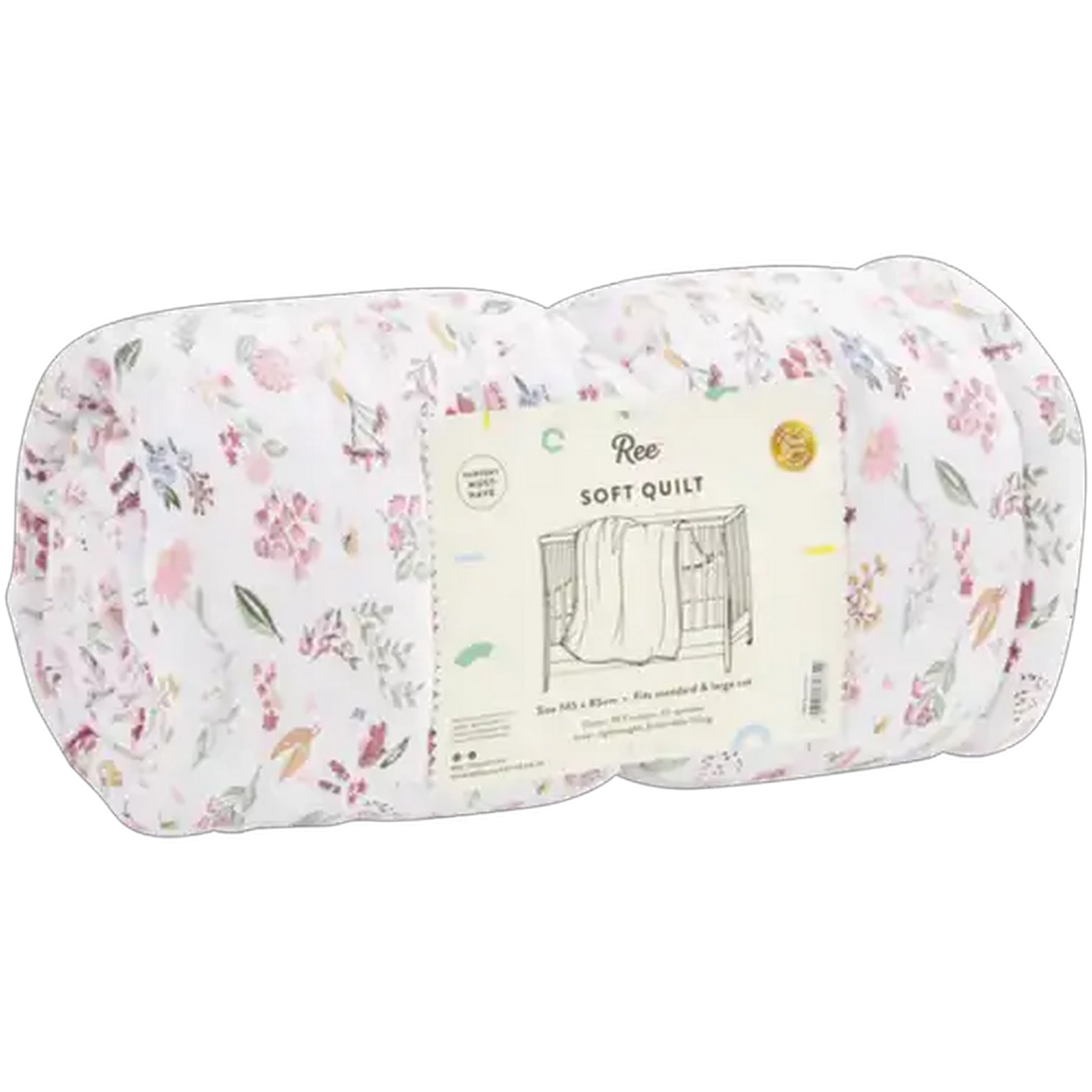 Image of Ree Pink Soft Quilt 145 x 85cm