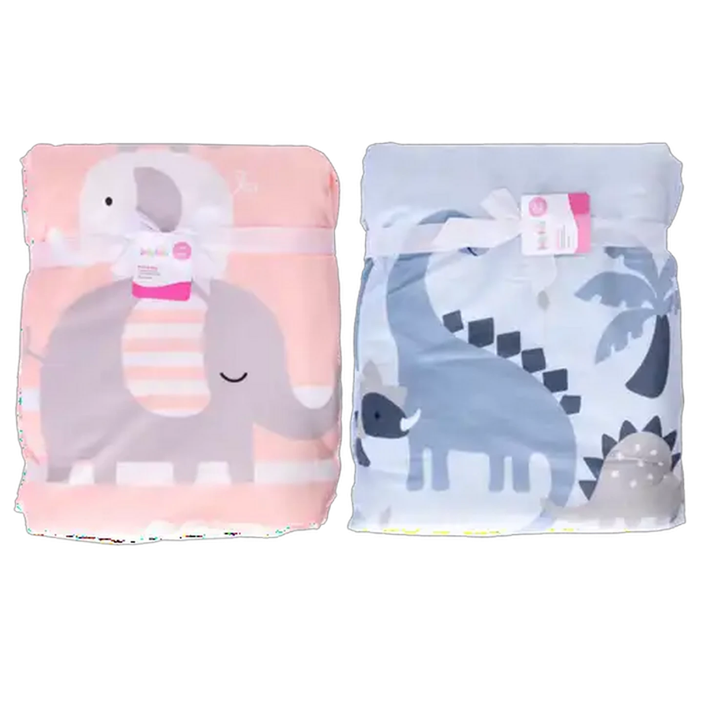 Image of Jolly Tots Mink & Sherpa Blanket 100cmx130cm (Colour May Vary)