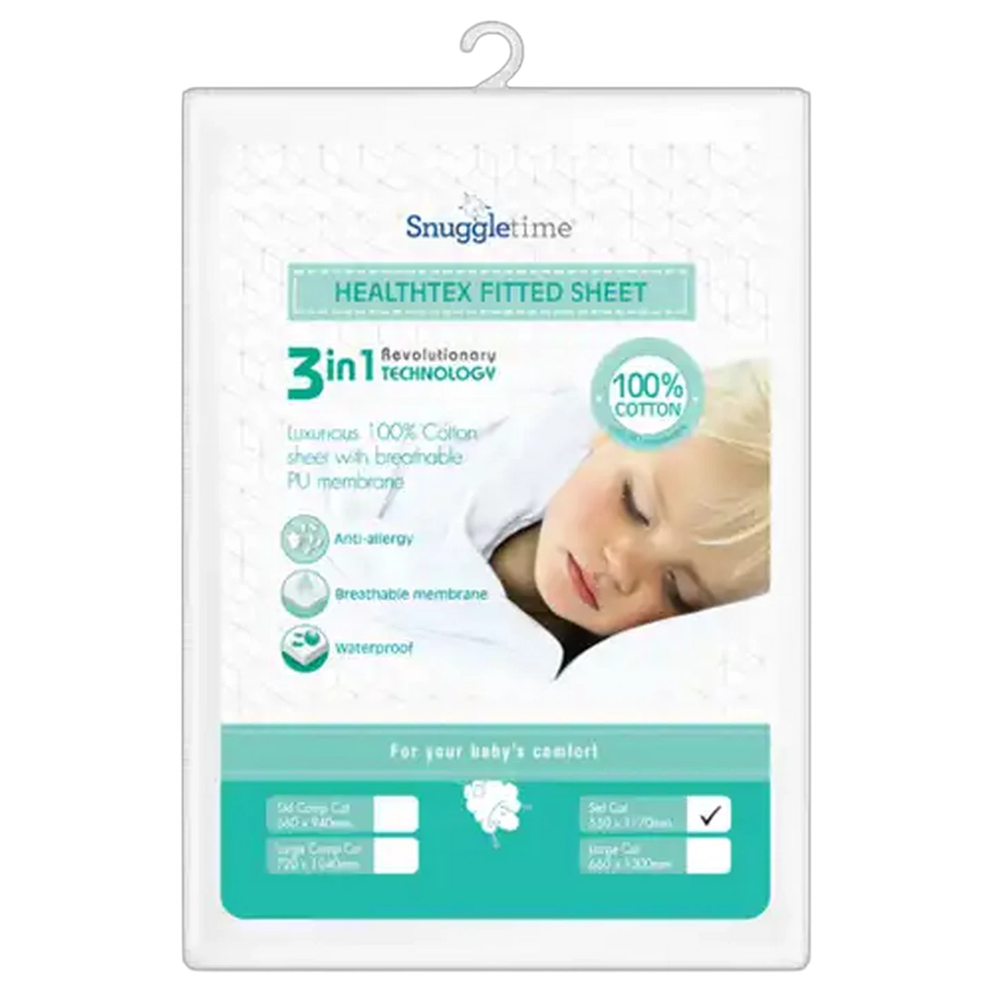 Image of Snuggletime Fitted Sheet Size 1