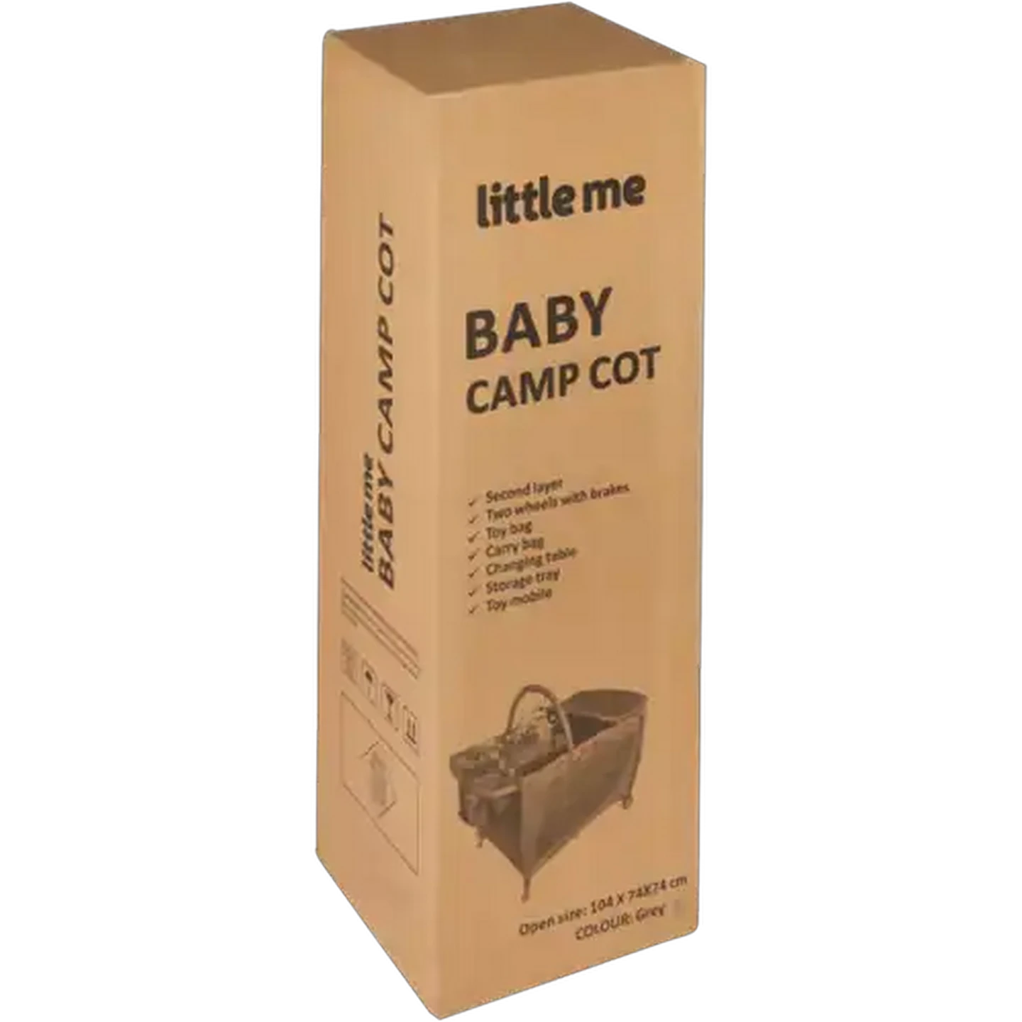 Image of Little Me Deluxe Camp Cot 0 Months +