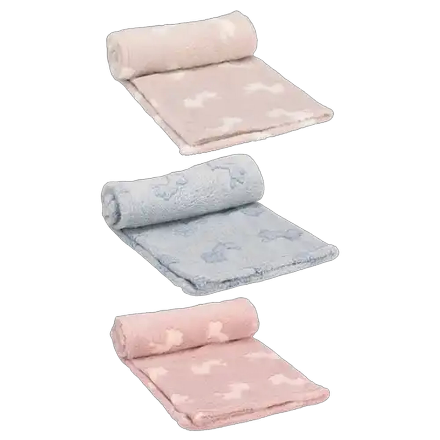 Image of Jolly Tots Fleece Blanket 0 Months + (Design May Vary)